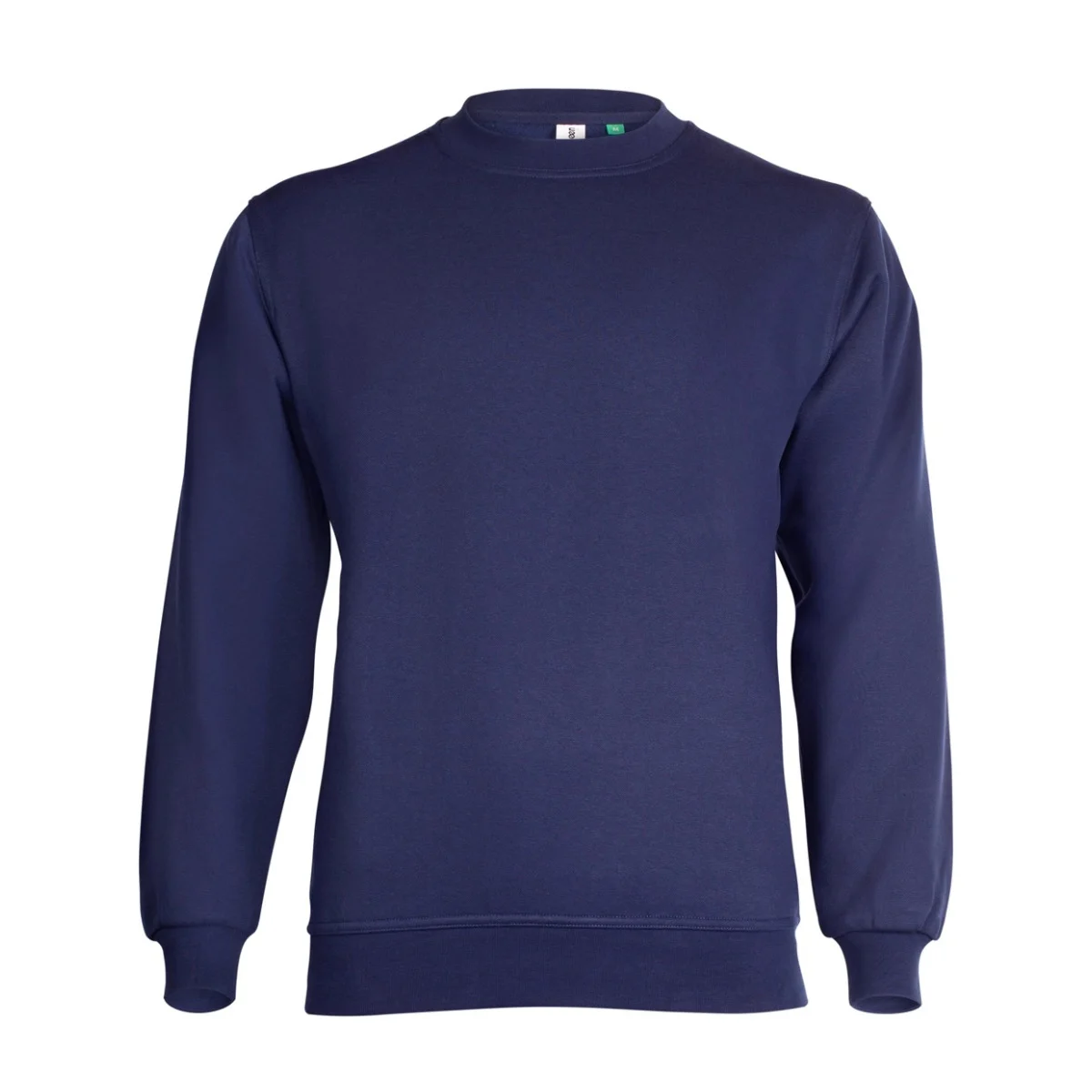 Navy eco sweatshirt front view
