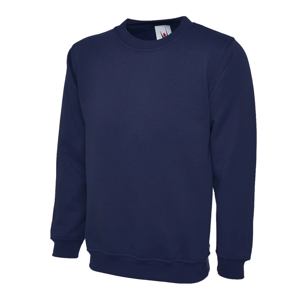 French Navy heavyweight sweatshirt front view