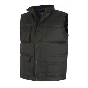 Black super pro body warmer front view