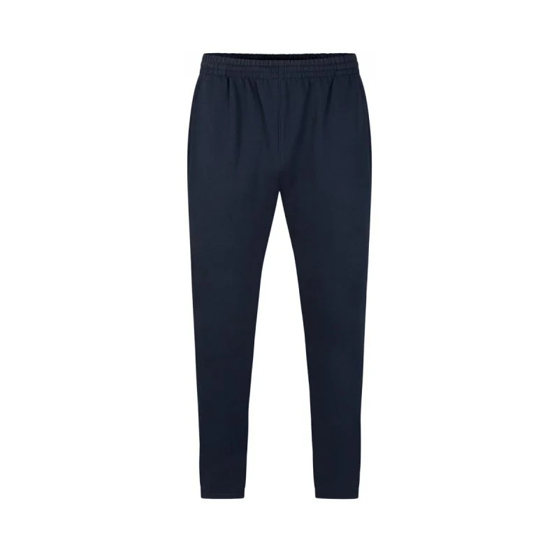 Navy workwear UX jog bottoms front view