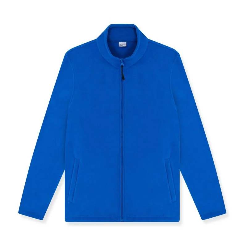 Royal lightweight full zip microfleece jacket front view
