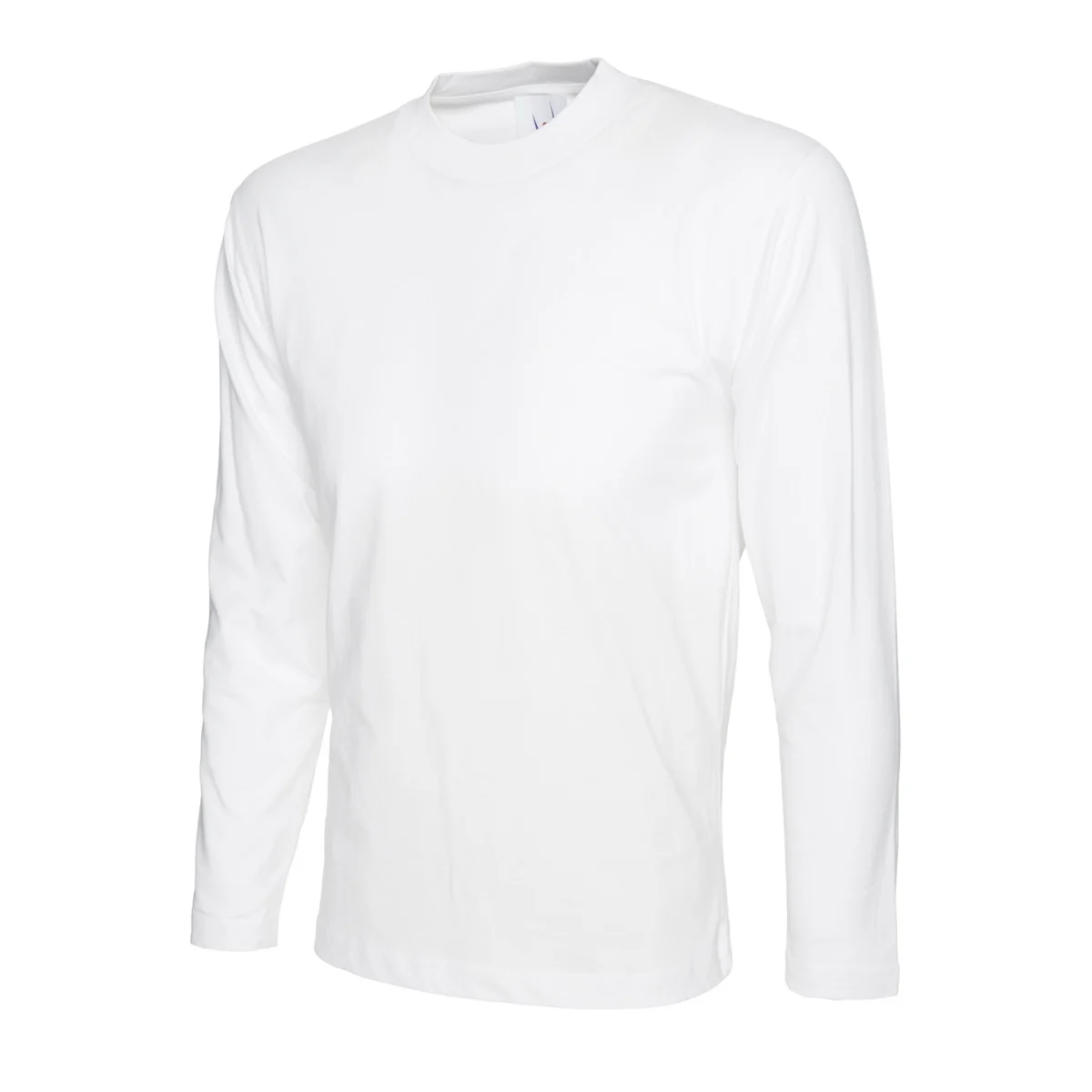 UC314 unisex long sleeve classic T-shirt in white