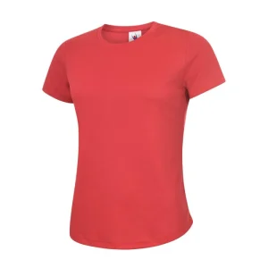 UC316 ladies ultra cool T-shirt in red
