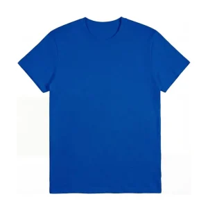 UC321 unisex polycotton workwear T-shirt in royal, front view.