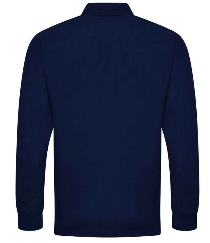 Pro RTX Pro Long Sleeve Piqué Polo Shirt RX102 Back