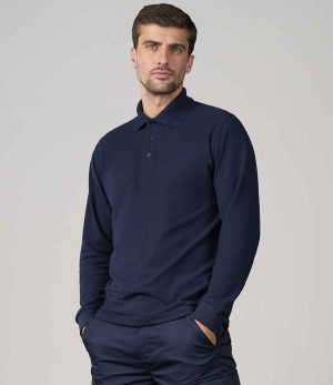 Pro RTX Pro Long Sleeve Piqué Polo Shirt RX102