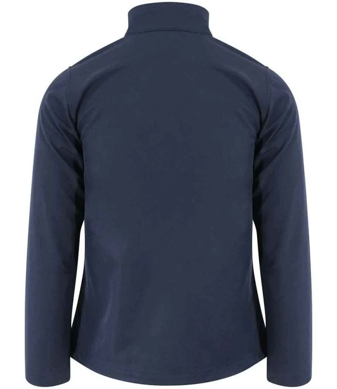 Navy Pro RTX Pro Two Layer Soft Shell Jacket RX500 back view