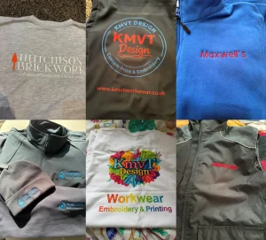 Workwear printing by KMVT Workwear